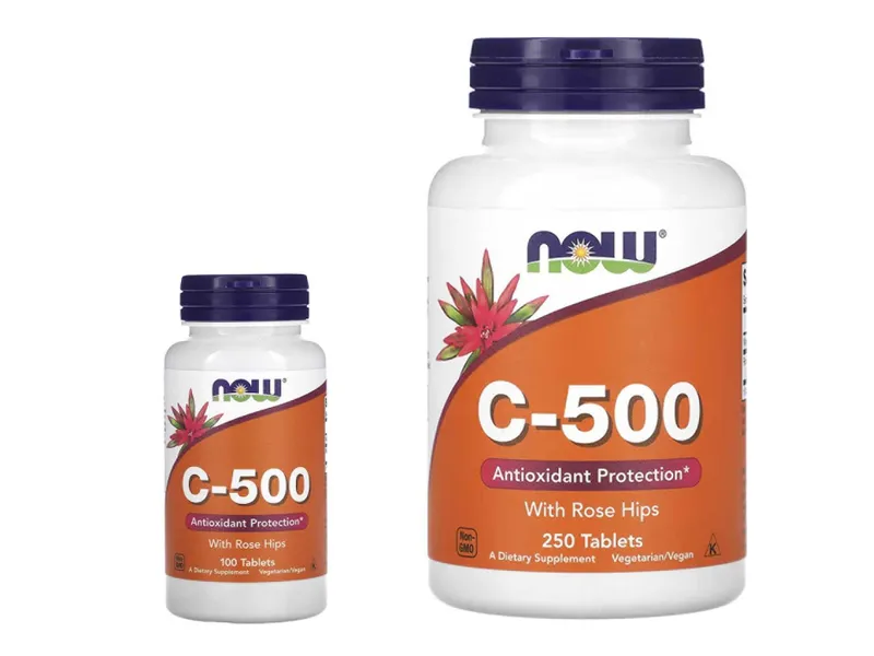 NOW Foods NOW C-500 C 500 Calcium Ascorbate C