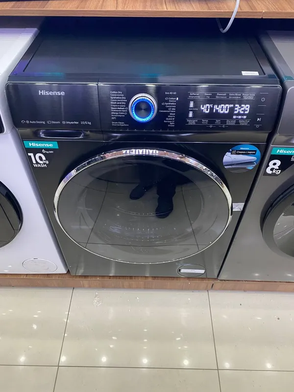 Новинка от HISENSE — стирально-сушильная машина Hisense 10/6 кг 4