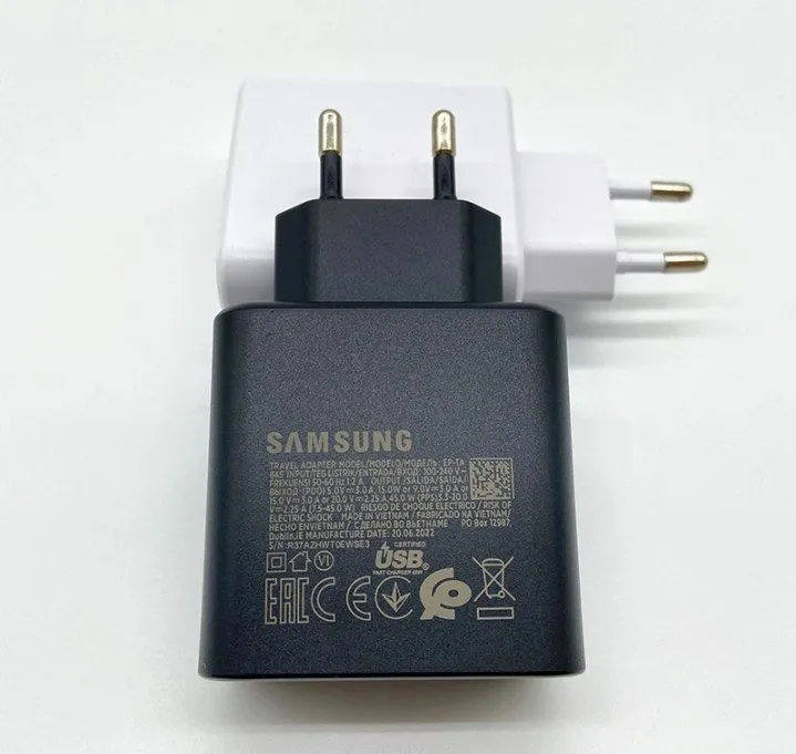Оригинальное зарядка Samsung 25W / 45W PD USB-C 10