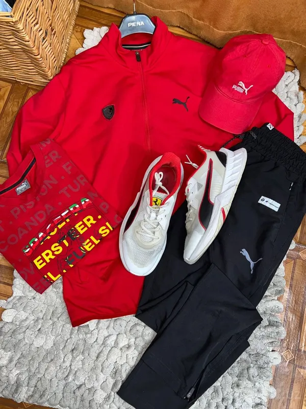 Puma to‘plami: futbolka, zip-up, joggerlar, krossovkalar, kepka 1 Puma to‘plami: futbolka, zip-up, joggerlar, krossovkalar, kepka 1