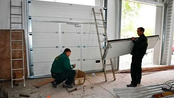 Установка блок управления на ролевые ворота. 1