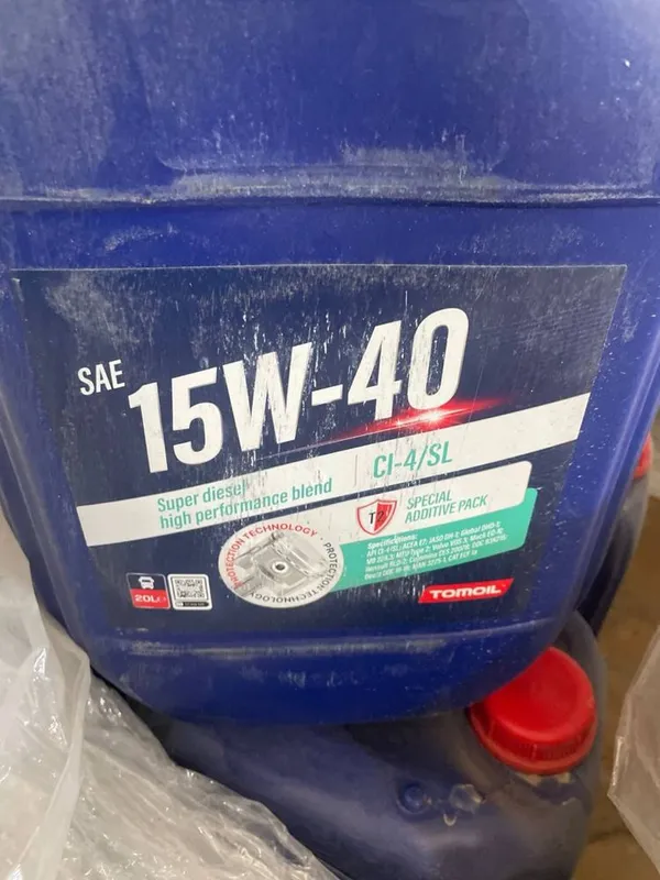 TOMOIL dvigatel moyi 15W-40 CI-4/SL