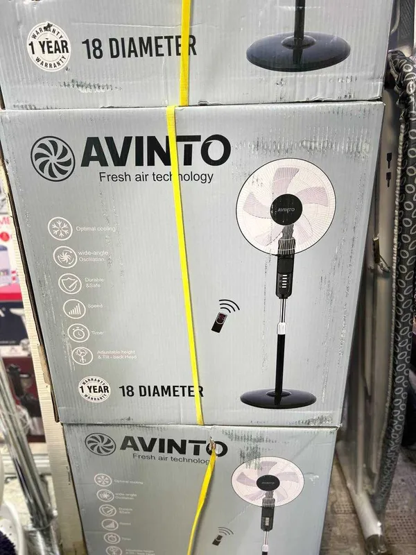 Вентилятор AVINTO с пультом / Ventilyator pultli — Оригинал! — фото 5