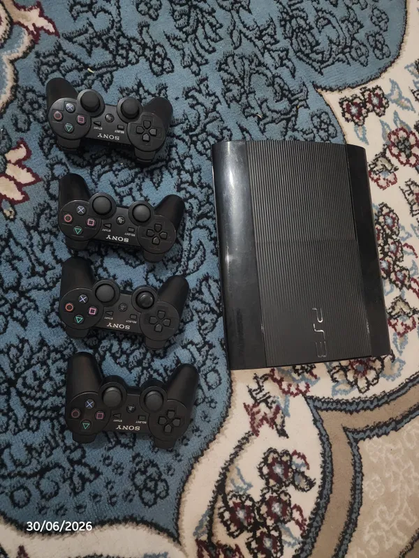 PlayStation 3 super slim arzon narxda ful kamplekt 1