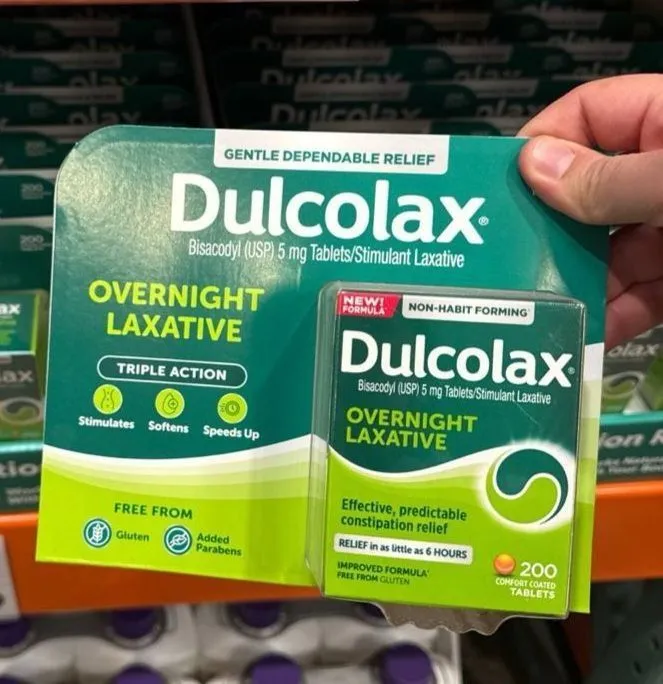 Dulcolax Laxative надёжное облегчение при запоре