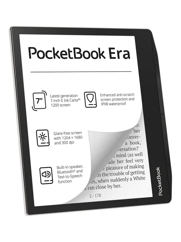 Электронная книга PocketBook Era (PocketBook 700), E-Ink 7", 16 ГБ, Wi‑Fi/Bluetooth — фото 6