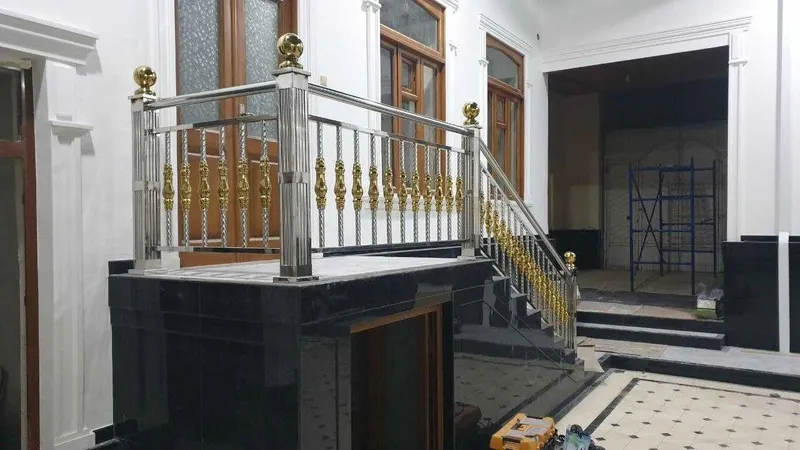Навес ва перила Нержавейкадан замонавий ва сифатли конструкциялар — фото 3