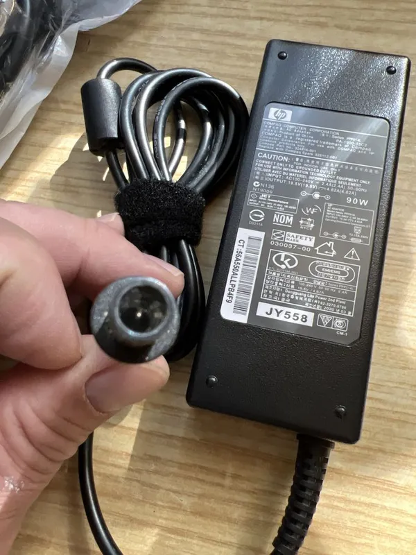 Оригинальный блок питания HP 19,5V, 4,62A, 7.4мм*5.0мм — фото 2