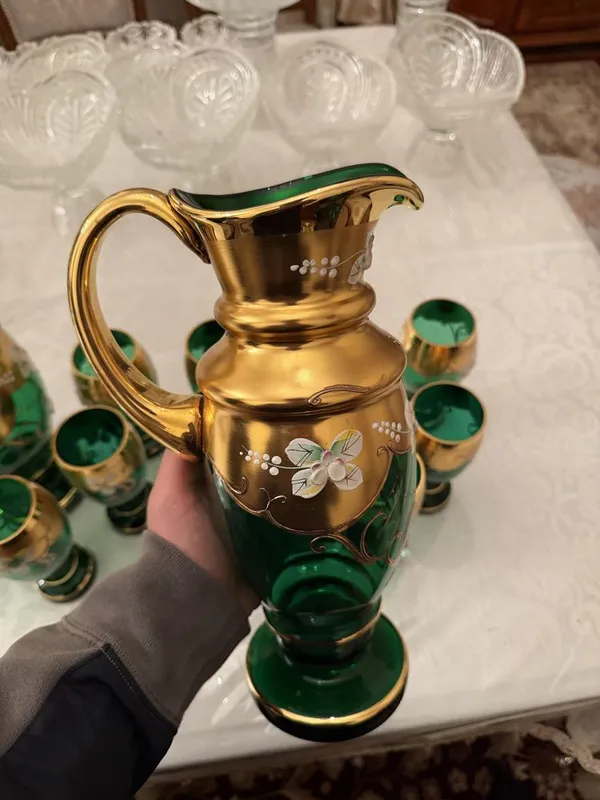 Графины Чешские 2 комплекта — фото 1