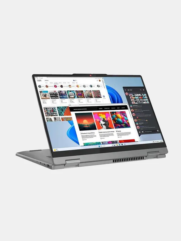 Noutbuk Lenovo Flip, Intel Core ULTRA 5-225U(14"Touchscreen IPS 360°) — фото 2