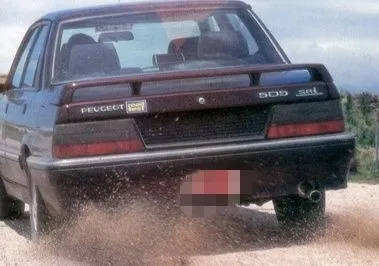 Спойлер Gutmann/Zender Peugeot 405 / 505 SRI GTX Original Germany 2 Спойлер Gutmann/Zender Peugeot 405 / 505 SRI GTX Original Germany 2