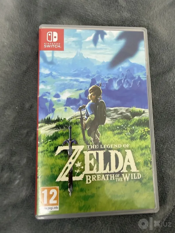 Картридж на Нинтендо свитч The Legend of Zelda breath of the wild 1 Картридж на Нинтендо свитч The Legend of Zelda breath of the wild 1
