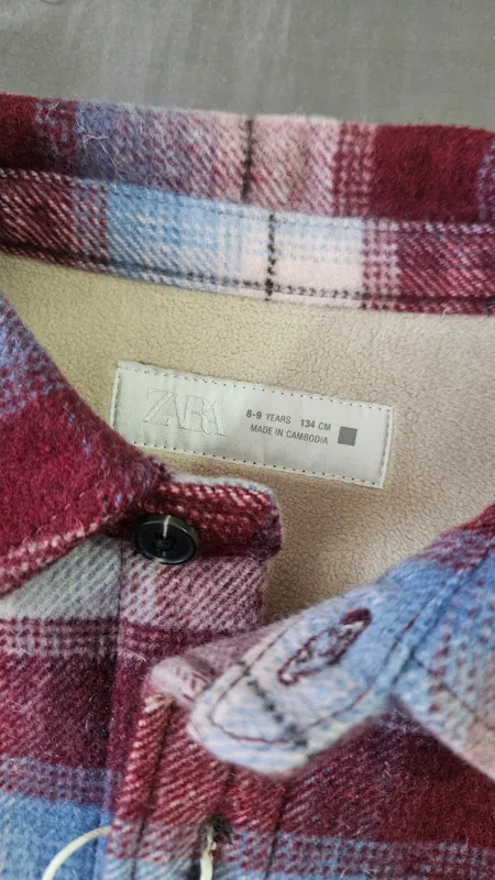 Zara рубашка куртка новая оригинал — фото 5