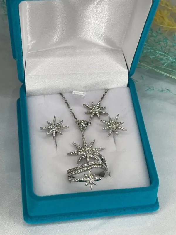925 probali Turetskiy kumush komplekt 2