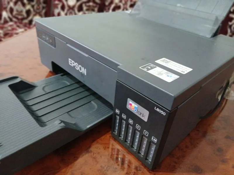 EPSON L 8050 ECOTANK 6 xil rangli printer — фото 4
