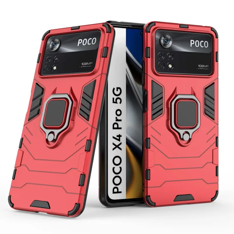 POCO X4 / X4 Pro uchun 3 tasi 1 da himoya g‘ilofi 3 POCO X4 / X4 Pro uchun 3 tasi 1 da himoya g‘ilofi 3