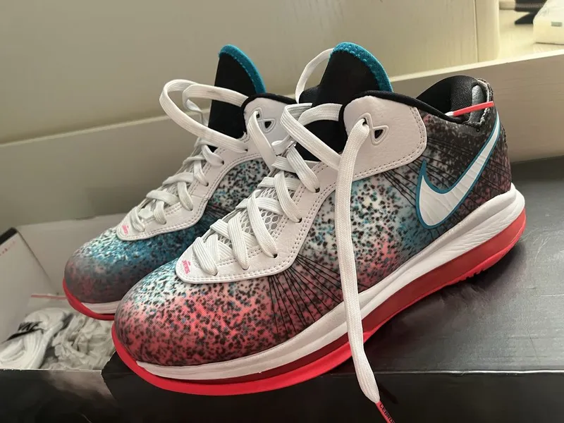 Nike Lebron 8 v2 low баскетбольные кроссовки — фото 4
