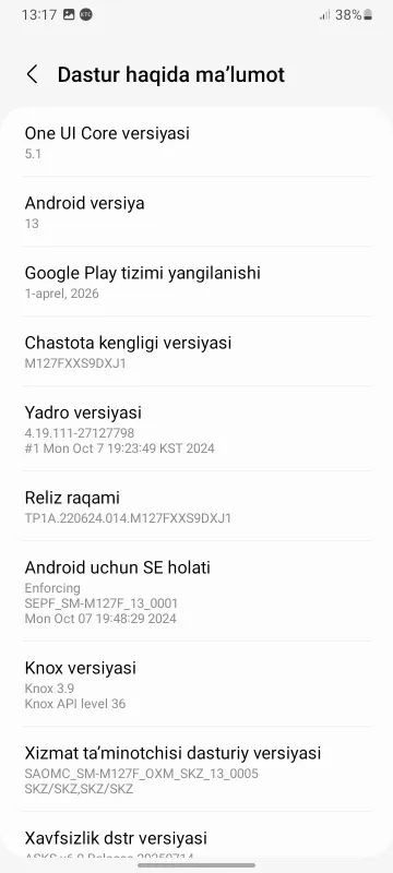 Samsung Galaxy M12 3 ga 32 xotira 4 Samsung Galaxy M12 3 ga 32 xotira 4