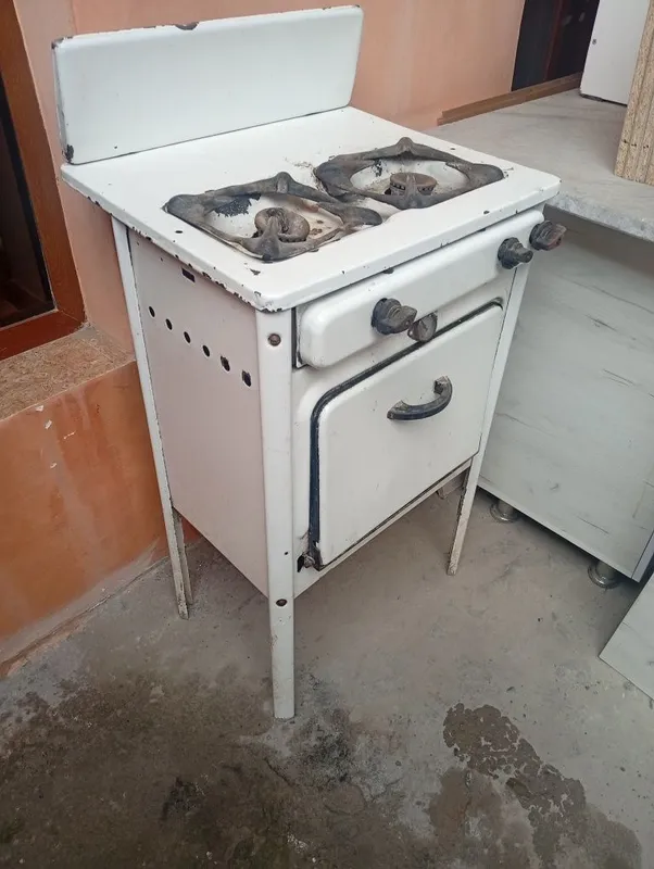 Газ плита двух глаза — фото 1