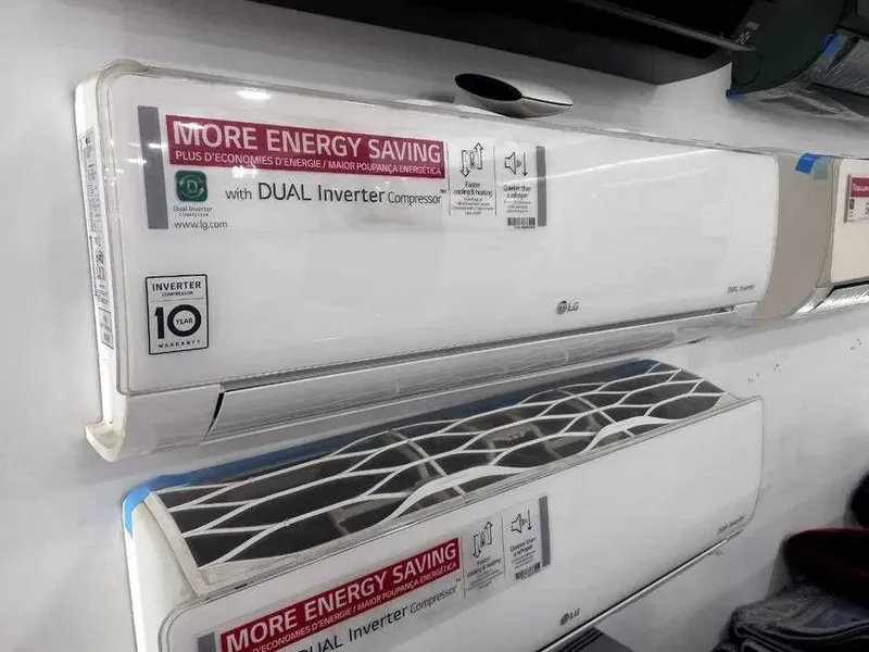 Кондиционер LG 12 DUALCOOL Invertor R32 Фреон установка есть +доставка