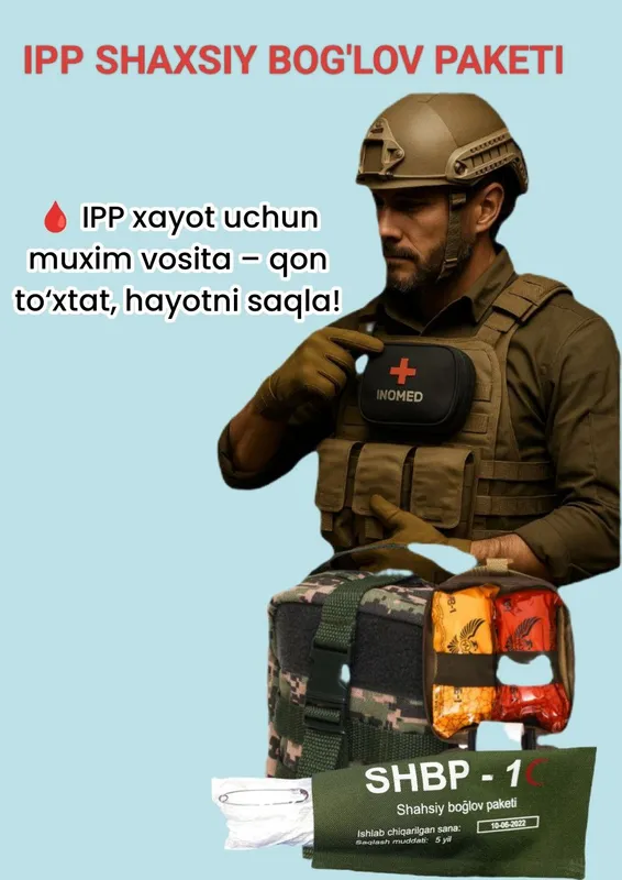 IPP – Shaxsiy Bog‘lov Paketi Favqulodda holat hech kimni chetlab o‘tma