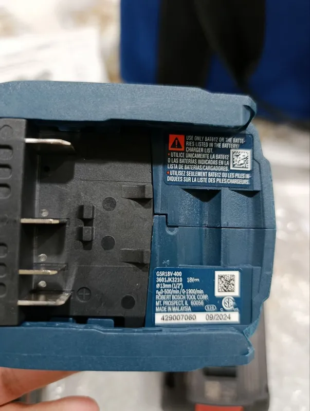 Bosch orginal shrupovyort GSR 185 Li (18v 400) — фото 5