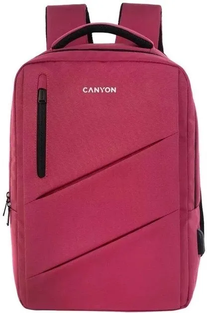 Рюкзак для ноутбука Canyon Urban BPE-5 15.6" Burgundy 1 Рюкзак для ноутбука Canyon Urban BPE-5 15.6" Burgundy 1