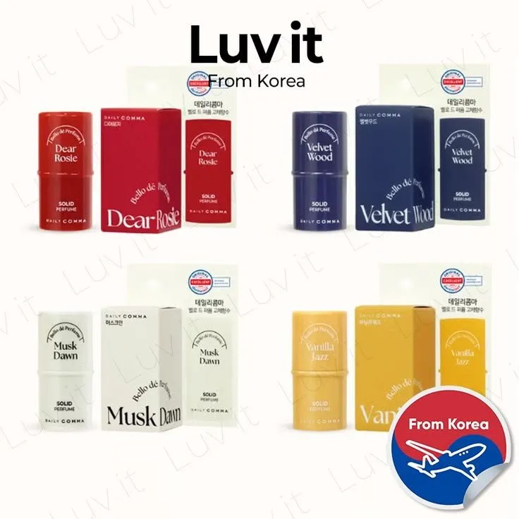 Daily Comma Musk Dawn — новые твёрдые духи. 5