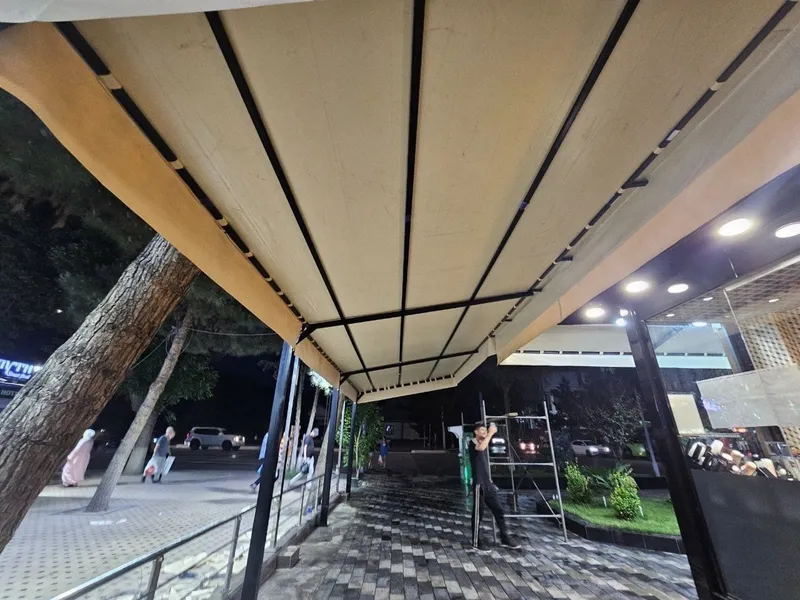 Baner tent oʻrnatish 6