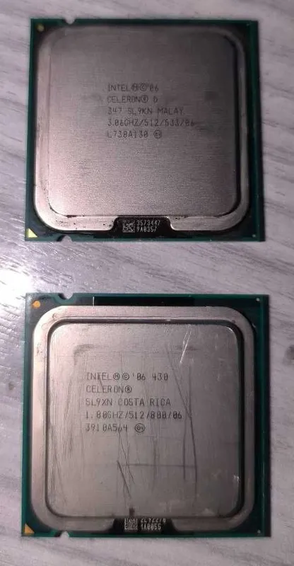 Процессоры intel Celeron D и Celeron 430