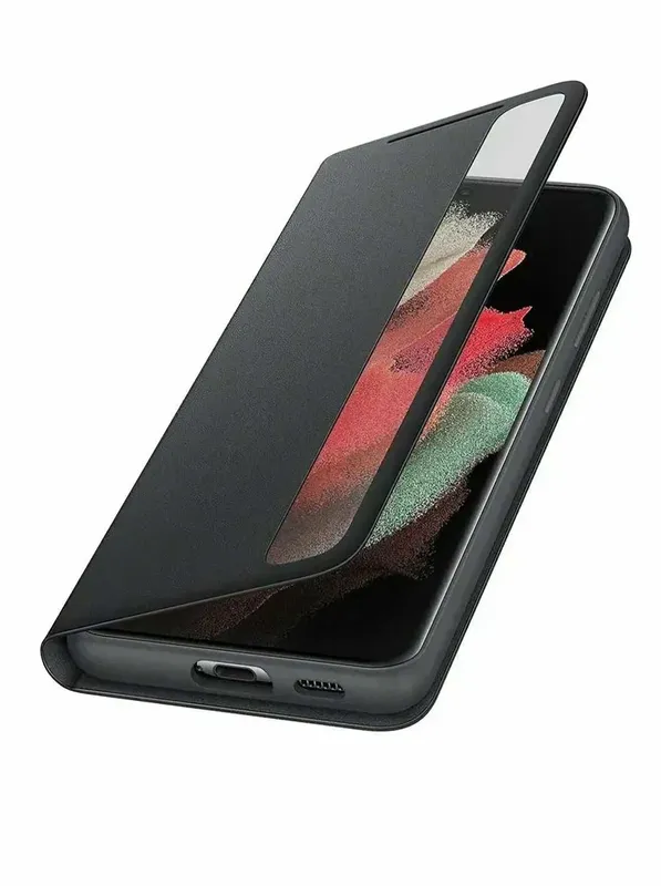 Samsung S21 Ultra Smart Clear View Cover [Оригинальный чехол-книжка] 1