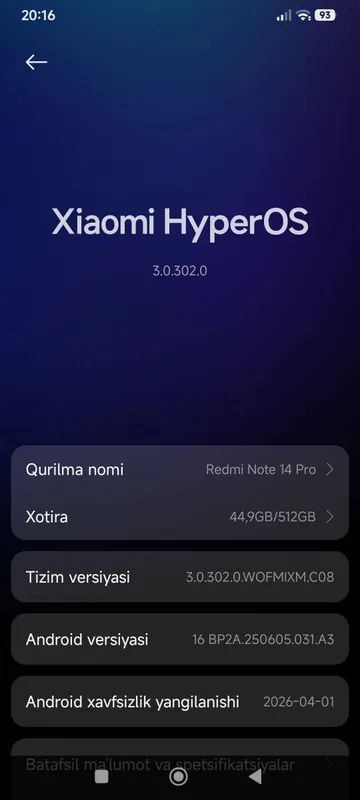 Redmi note 14 pro — фото 1