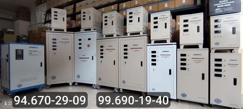 Stabilizator Andeli 30 kva. Стабилизатор напряжения 30 КВА — фото 6