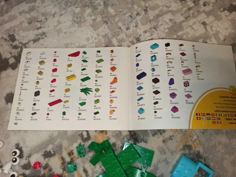Лего (lego classic 11017) Творческие монстры — фото 3