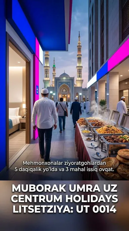 Centrum Holidays Умра Амаллари Аёллар Учун Namangan Muborak Umra Paket 1