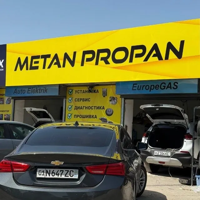 Metan va propan Ustanovka original zapchastlar bilan — фото 1