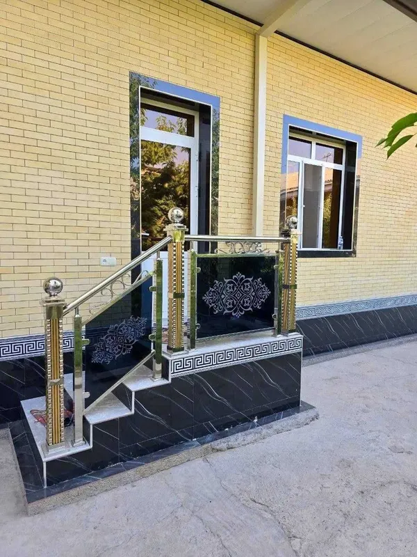 Нержавейкадан замонавий ва сифатли навес ва перила хизмати — фото 1