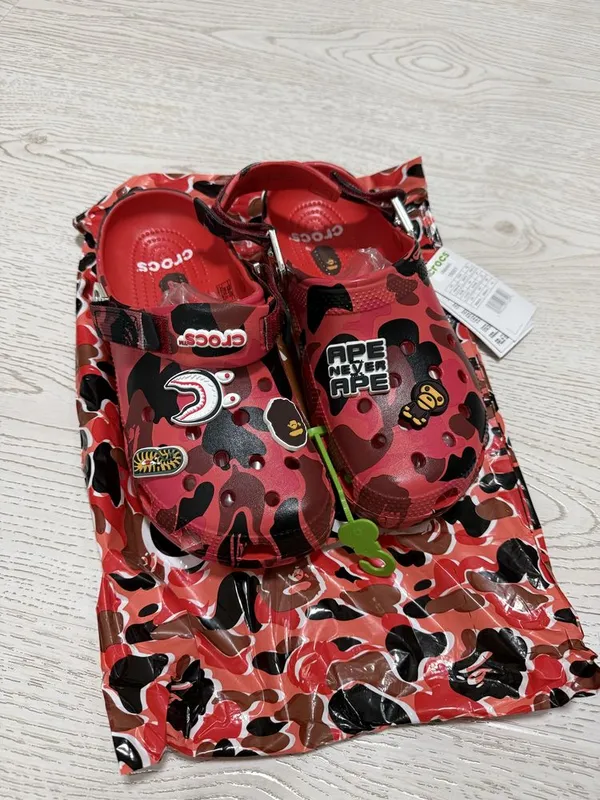 Bape crocs люкс качество