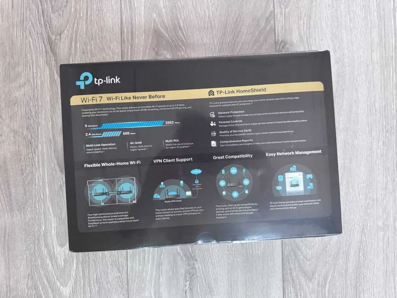 Роутер TPLink Archer BE230 BE3600 WiFi 7 router 3
