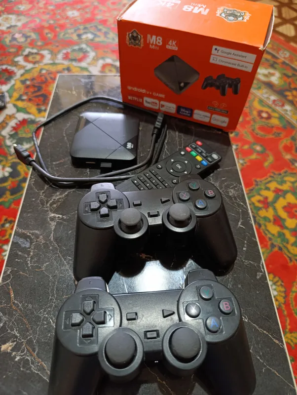 Приставка android tv + GAME M8 mini 4K 2 Приставка android tv + GAME M8 mini 4K 2