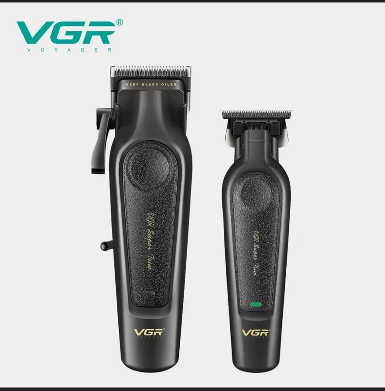 VGR V - 197 & 995 Combo. Soch va soqol olish uchun Clipper va trimmer — фото 1