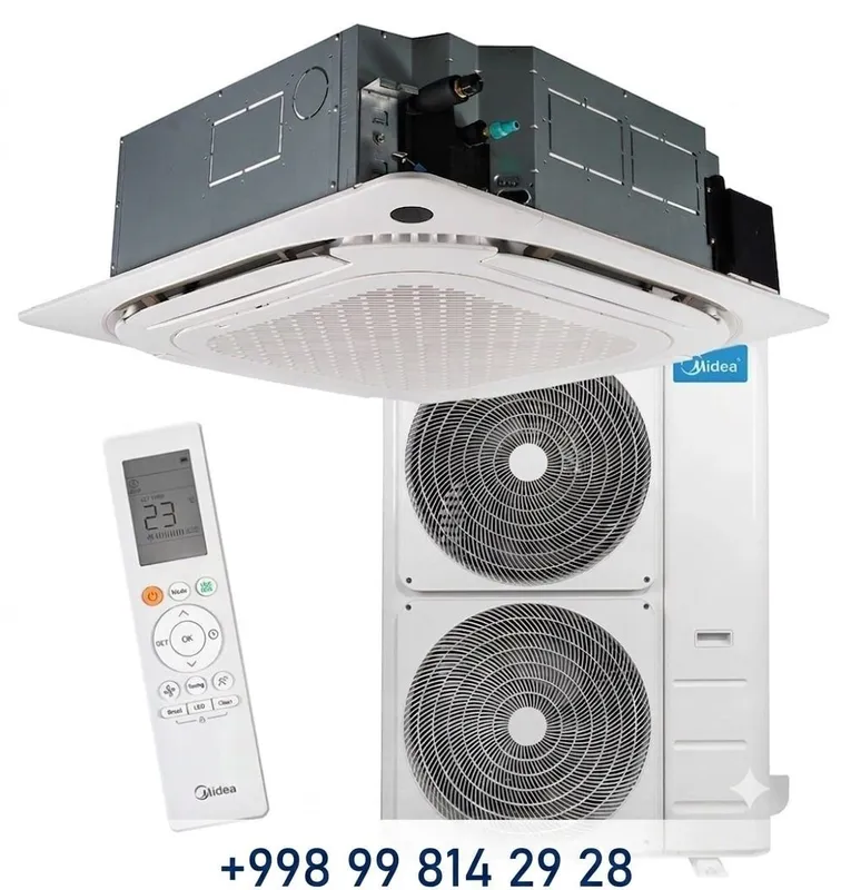 Кассетный кондиционер от Midea 1 Кассетный кондиционер от Midea 1
