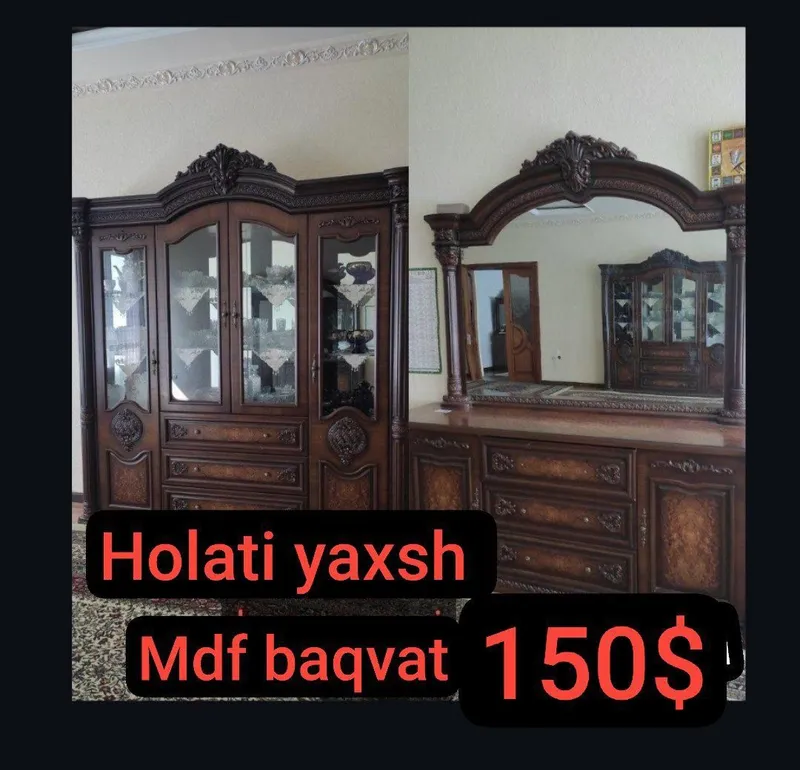 Zal uchun mebel srochna sotiladi