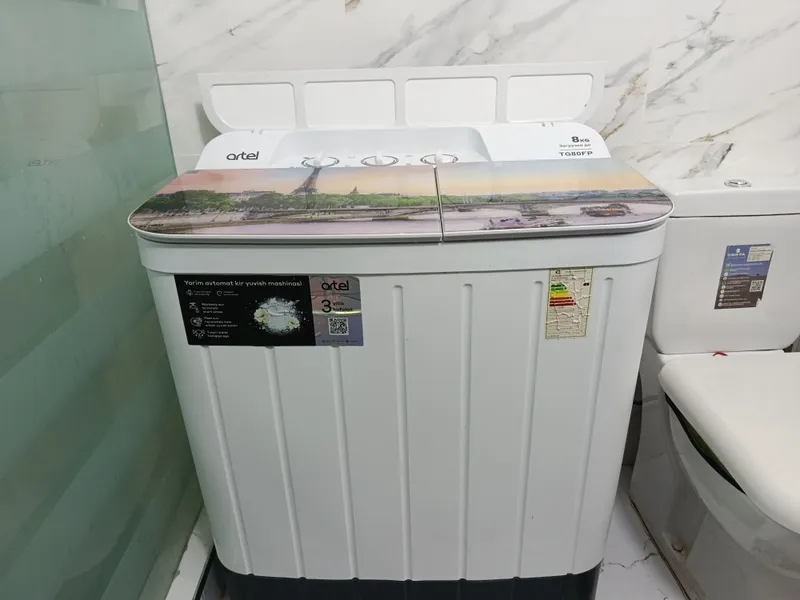Artel TG80FP yarim avtomat kir yuvish mashinasi 2