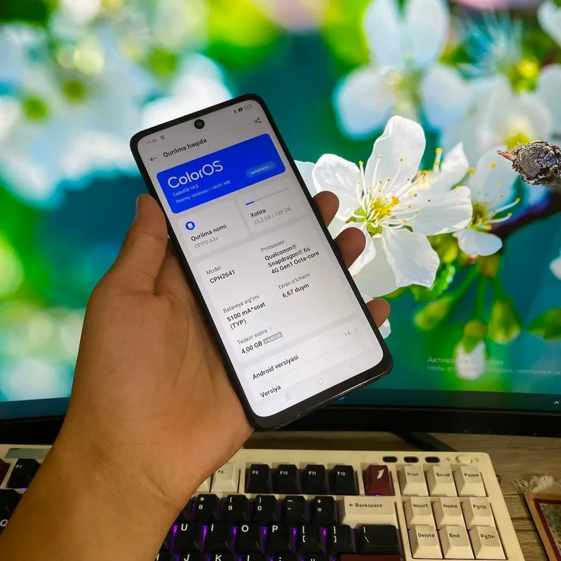 Oppo A3x 128/8 snapdragon — фото 2