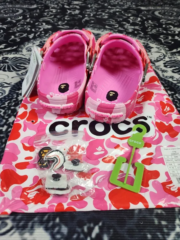 тапочки Bape crocs — фото 2