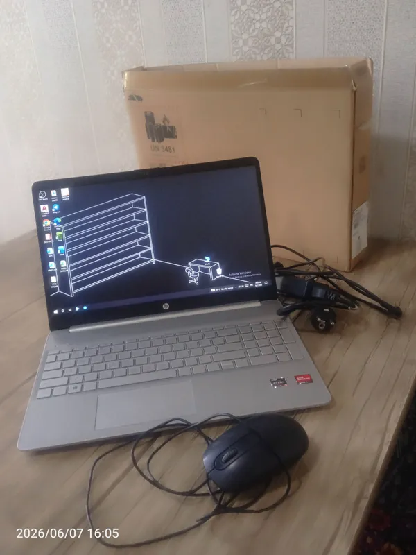 HP Laptop 15s-eq2xxx Ryzen 5500u 512 GB sotiladi — фото 2