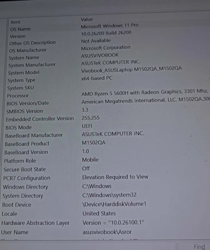 ASUS vivo book 15, windows 11 pro, Ryzen 5 5600 — фото 4
