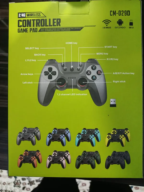 JOYSTICK Komplek Kompyuter Simsiz Gamepad (Wireless Controller) — фото 3