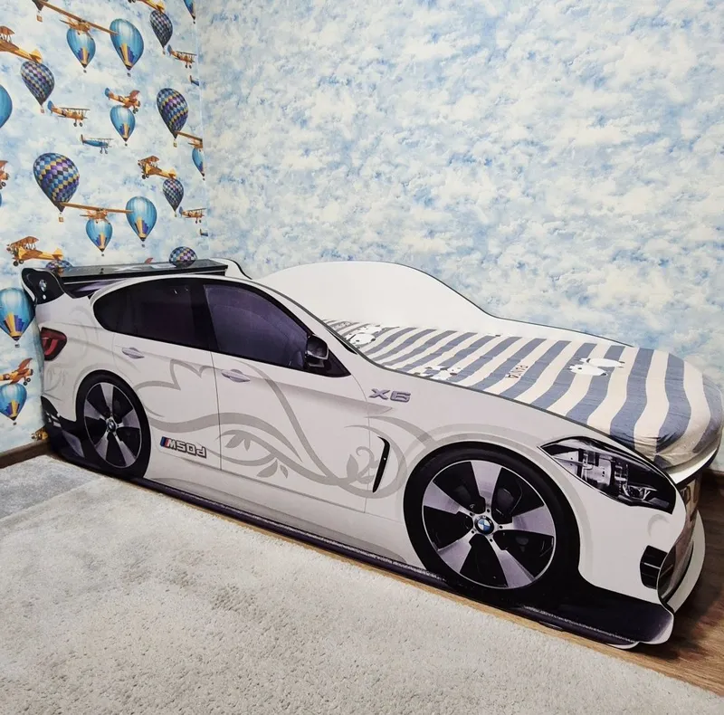 Кровать детская машина BMW X6 — фото 7